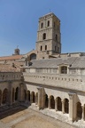 Cloître de l’église Saint-Trophime d’Arles.