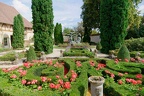 Je jardin de devant.