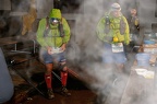 Grange Neuve, souppe chaude même pour l'assitance.