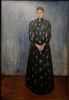 Inger en noir et violet. 1892, huile sur toile.