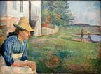 Heure du soir. 1888, huile sur toile.