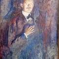 Autoportrait à la cigarette. 1895, huile sur toile.