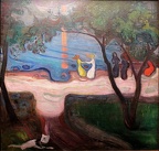 Danse sur la plage. 1889-1890, huile sur toile.