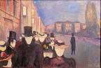 Soirée sur l'avenue Karl Johan.