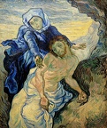 Piétà (d'après Delacroix), septembre 1889.