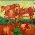 Les Vaches (d'après Jordaens), 1890.