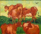 Les Vaches (d'après Jordaens), 1890.