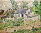 Maisons à Auvers sur Oise, 9-10 juin 1890.