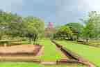 Le site d'Anuradhapura.